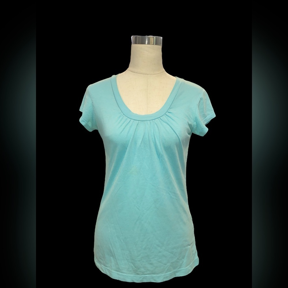 Nick And Sarah Blue Short Sleeve Top